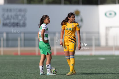 Ana Salas, Maika Albéniz | Santos vs Tigres J13 C2023 Liga MX