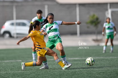 Angélica Murillo, Celeste Guevara | Santos vs Tigres J13 C2023 Liga MX