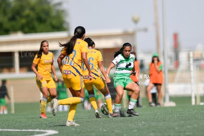 Ana Velázquez, Celeste Guevara | Santos vs Tigres J13 C2023 Liga MX