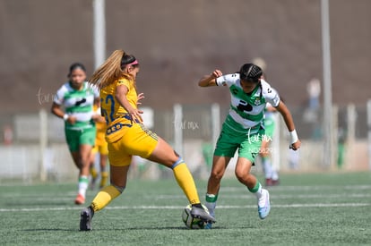 Ailin Serna, Alexa Gutiérrez | Santos vs Tigres J13 C2023 Liga MX