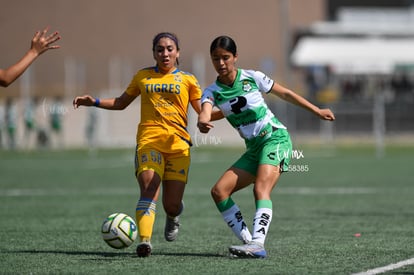 Ángeles Sánchez, Aylin Salais | Santos vs Tigres J13 C2023 Liga MX