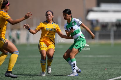 Ángeles Sánchez, Aylin Salais | Santos vs Tigres J13 C2023 Liga MX