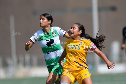 América Rodríguez, Aylin Salais | Santos vs Tigres J13 C2023 Liga MX