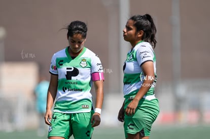 Paulina Peña, Maika Albéniz | Santos vs Tigres J13 C2023 Liga MX