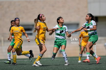 Audrey Vélez, Loren Pérez, Mereli Zapata | Santos vs Tigres J13 C2023 Liga MX