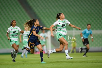 Lia Romero, Natalia Villarreal | Santos vs Tigres femenil