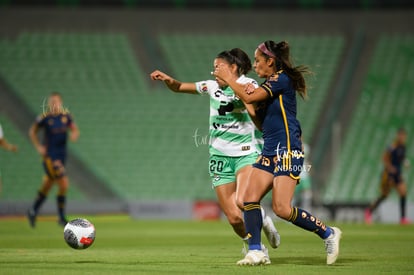 Lia Romero, Cristina Ferral | Santos vs Tigres femenil