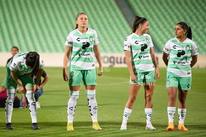 Lia Romero, Priscila Padilla, Brenda León | Santos vs Tigres femenil