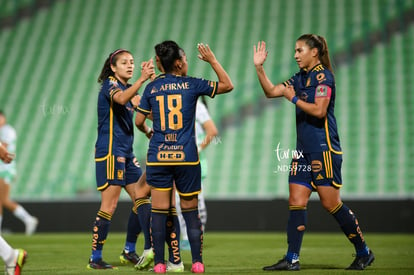 Lydia Rangel, Belén Cruz | Santos vs Tigres femenil