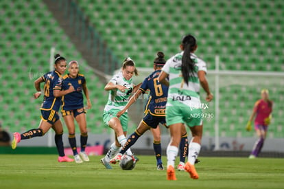 Luisa De Alba, Nancy Antonio | Santos vs Tigres femenil