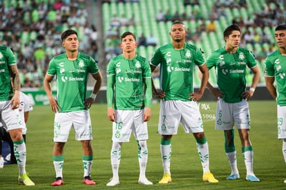 Harold Preciado, Diego Medina, Aldo López, Alan Cervantes | Santos Laguna vs Xolos de Tijuana J11