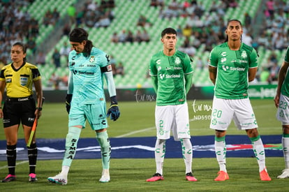 Hugo Rodríguez, Carlos Acevedo, Omar Campos | Santos Laguna vs Xolos de Tijuana J11