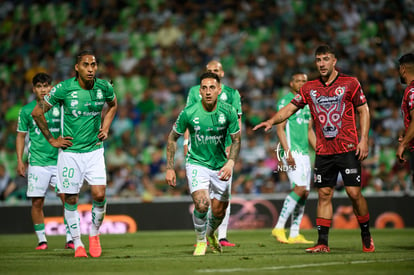 Marcelo Correa, Hugo Rodríguez, Lucas Cavallini | Santos Laguna vs Xolos de Tijuana J11