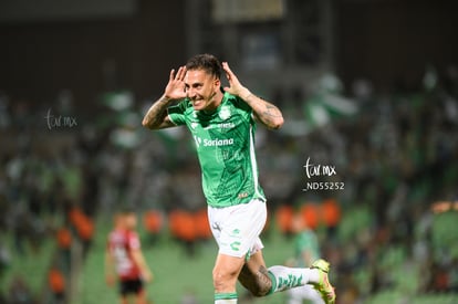 festejo de gol, Marcelo Correa | Santos Laguna vs Xolos de Tijuana J11