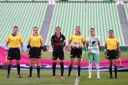 Capitanas, Daniela Espinosa, Alexxandra Ramírez | Santos vs Tijuana femenil