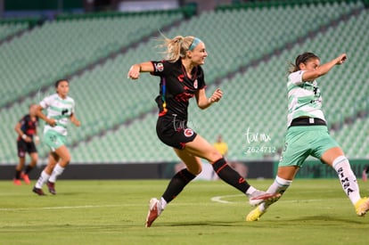 Priscila Padilla, Angelina Hix | Santos vs Tijuana femenil