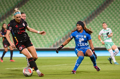 Hannia De Ávila, Angelina Hix | Santos vs Tijuana femenil