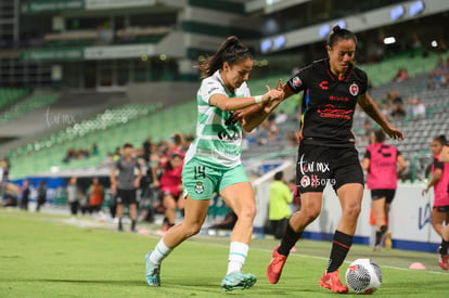 Katia Estrada, Sanjuana Muñoz | Santos vs Tijuana femenil