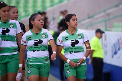 Mereli Zapata, Layda Fernandez | Santos vs Toluca J10 C2023 Liga MX femenil