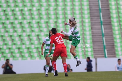 Sheila Pulido, Vanessa Penuna | Santos vs Toluca J10 C2023 Liga MX femenil