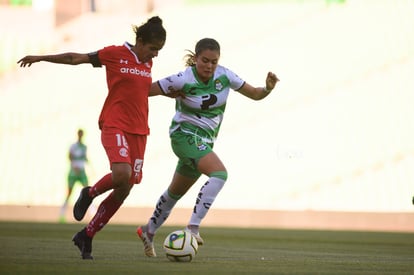 Alexxandra Ramírez | Santos vs Toluca J10 C2023 Liga MX femenil