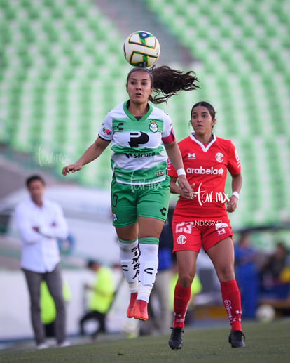 Cinthya Peraza | Santos vs Toluca J10 C2023 Liga MX femenil