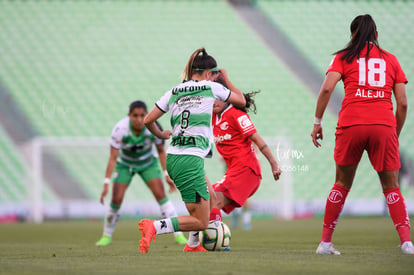 Daniela Delgado | Santos vs Toluca J10 C2023 Liga MX femenil