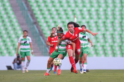 Natalia Colin, Daniela Delgado | Santos vs Toluca J10 C2023 Liga MX femenil