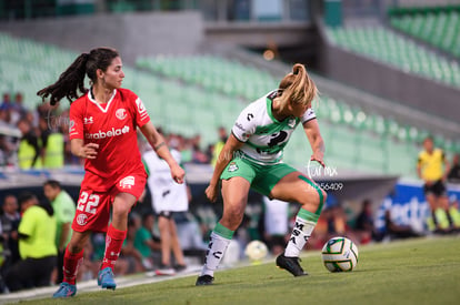 Alexia Villanueva, Patricia Jardón | Santos vs Toluca J10 C2023 Liga MX femenil