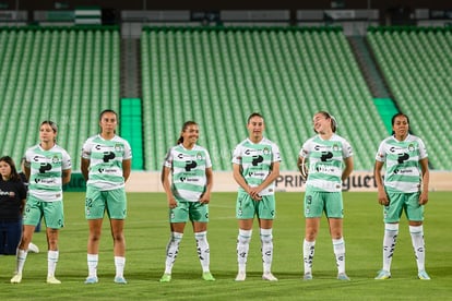 Arlett Tovar, Luisa De Alba, Lourdes De León, Sheila Pulido, | Santos vs Toluca  femenil