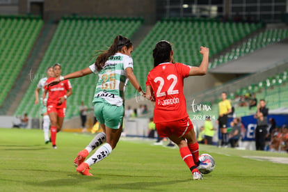 Patricia Jardón | Santos vs Toluca  femenil