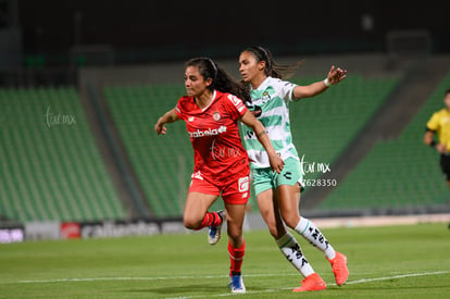 Michel Ruiz, Patricia Jardón | Santos vs Toluca  femenil