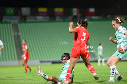 Lia Romero, Jazmín López | Santos vs Toluca  femenil