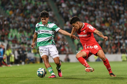 Maximiliano Araújo, Diego Medina | Santos vs Toluca J7 C2023 Liga MX