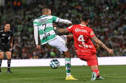 Harold Preciado, Valber Huerta | Santos vs Toluca J7 C2023 Liga MX