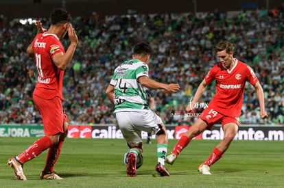 Marcel Ruiz, Diego Medina | Santos vs Toluca J7 C2023 Liga MX