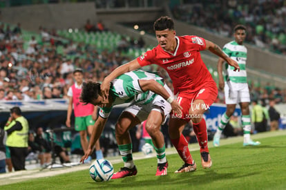 Maximiliano Araújo, Diego Medina | Santos vs Toluca J7 C2023 Liga MX