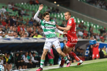 Jorge Torres, Santiago Muñóz | Santos vs Toluca J7 C2023 Liga MX