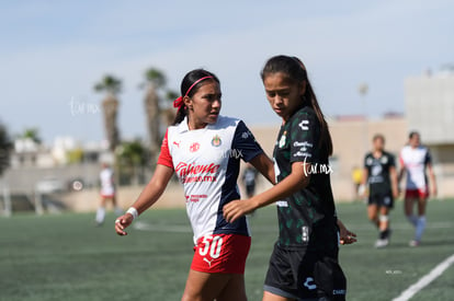 Brianda Hernandez, Jennifer Escareño | Santos Laguna vs Chivas Guadalajara sub 19