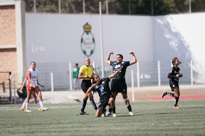 festejo gol, Jennifer Escareño, Britany Hernández | Santos Laguna vs Chivas Guadalajara sub 19