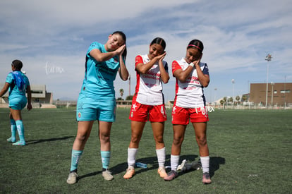 Valeria Alvarado, Amalia López, Valeria Nuñez | Santos Laguna vs Chivas Guadalajara sub 19