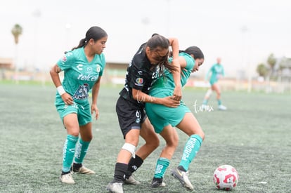 Karen Mendoza, Jennifer Escareño, Lili Rojas | Santos Laguna vs Leon sub 19