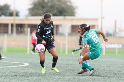 Yolanda Lira, Daniela Vázquez | Santos Laguna vs Leon sub 19