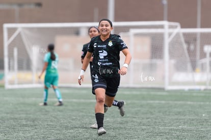 Celebran gol, Britany Hernández | Santos Laguna vs Leon sub 19