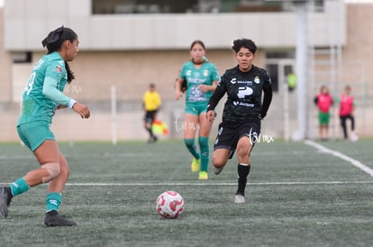 Gineva López, Renata Ayala | Santos Laguna vs Leon sub 19