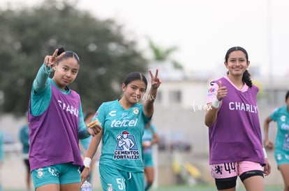 Karen Mendoza, Arely Frausto, Alexandra Mendoza | Santos Laguna vs Leon sub 19