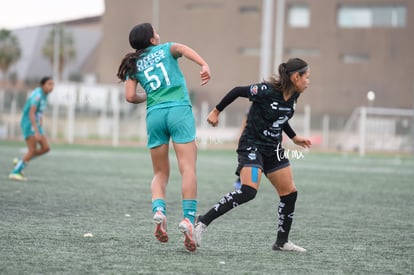 Mereli Zapata, Conni Herrera | Santos Laguna vs Leon sub 19