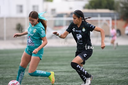 Cielo Maza, Ailin Serna | Santos Laguna vs Leon sub 19