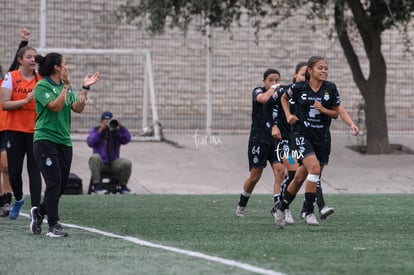 celebración de gol | Santos Laguna vs Leon sub 19