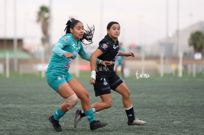 Gineva López, Britany Hernández | Santos Laguna vs Leon sub 19